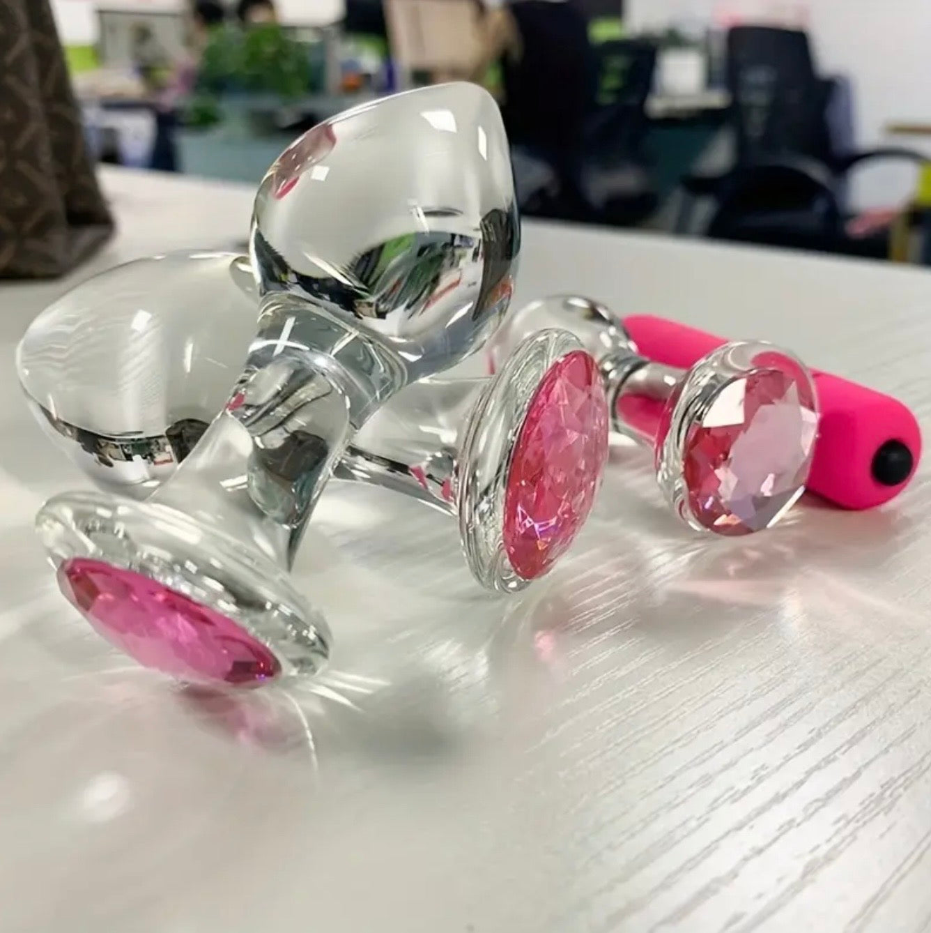Crystal Clear Butt Plug