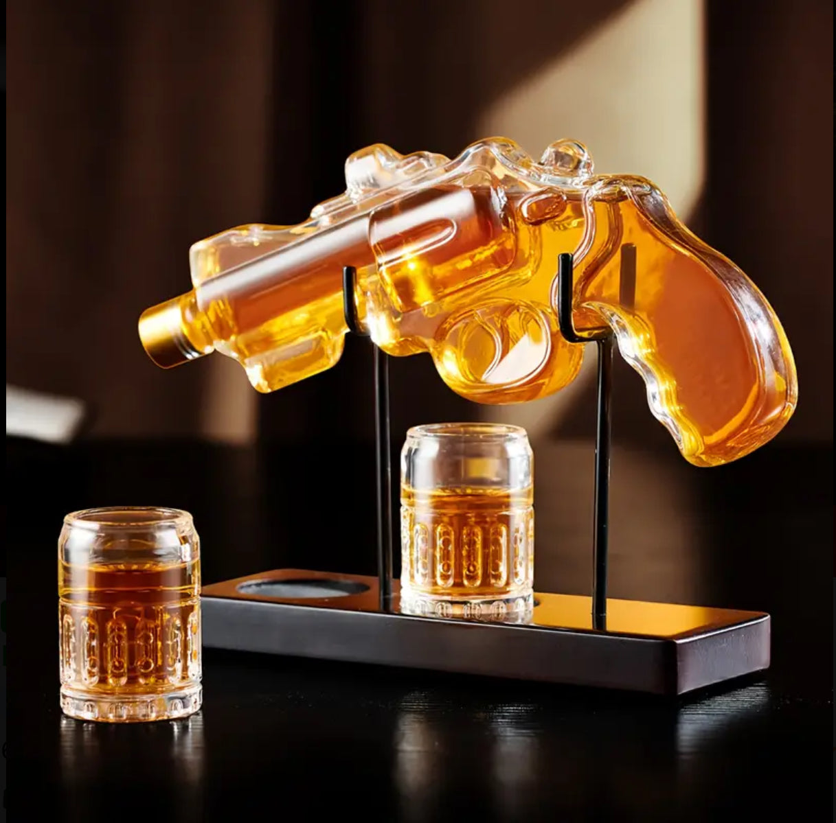 Gun Shaped Decanter