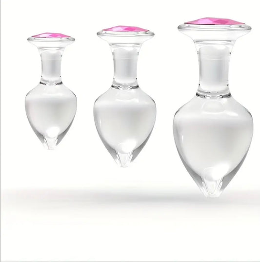 Crystal Clear Butt Plug