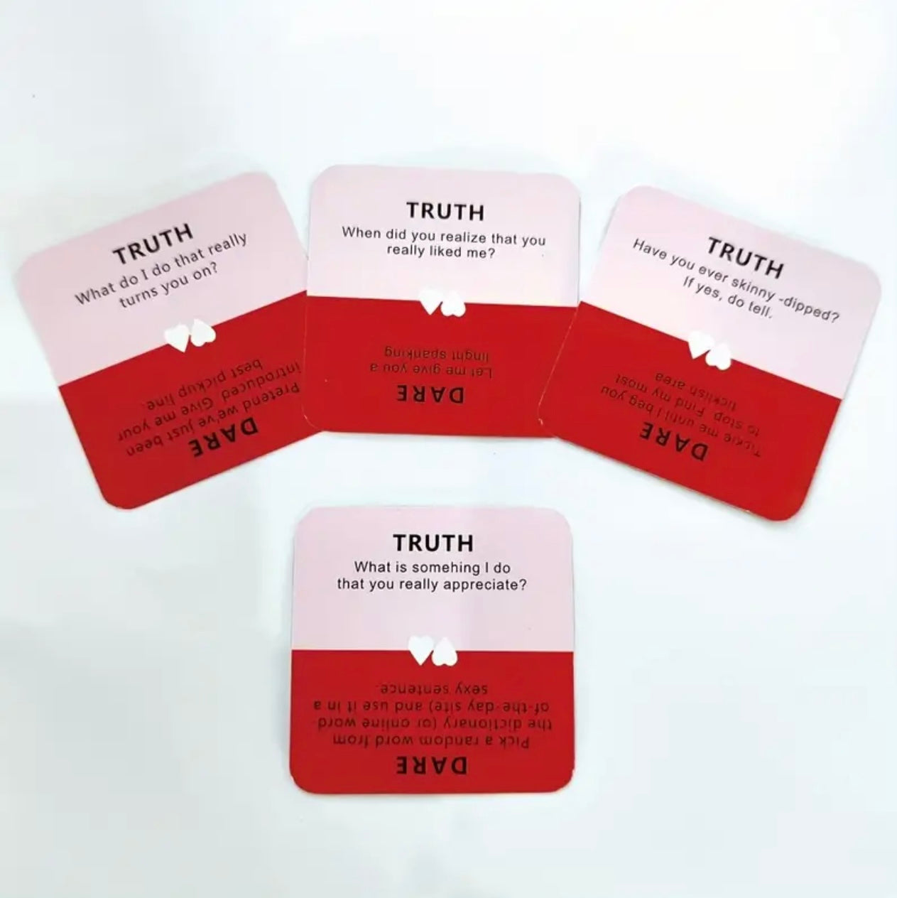 Truth Or Dare Game Cards For Couples