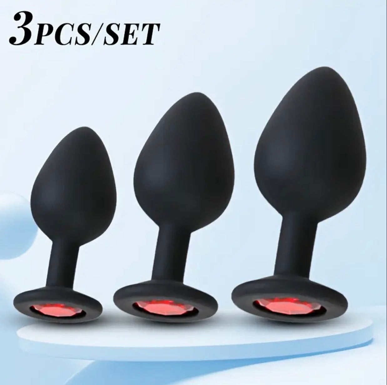 Silicone Round Base Butt Plug
