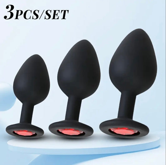 Silicone Round Base Butt Plug