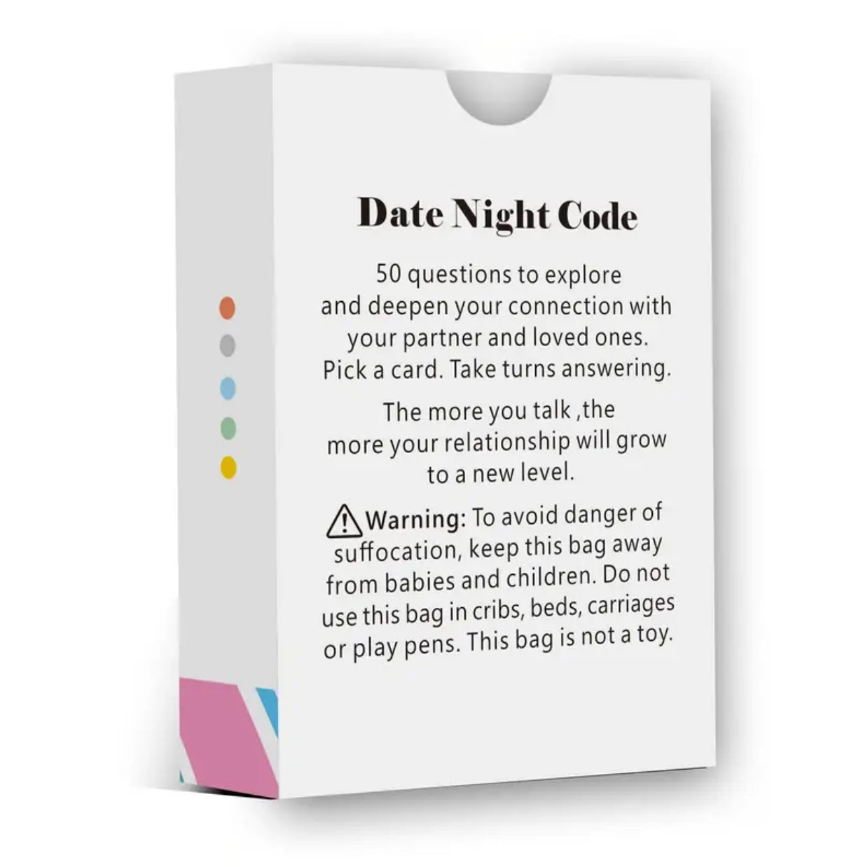 Date Night Code Game Card