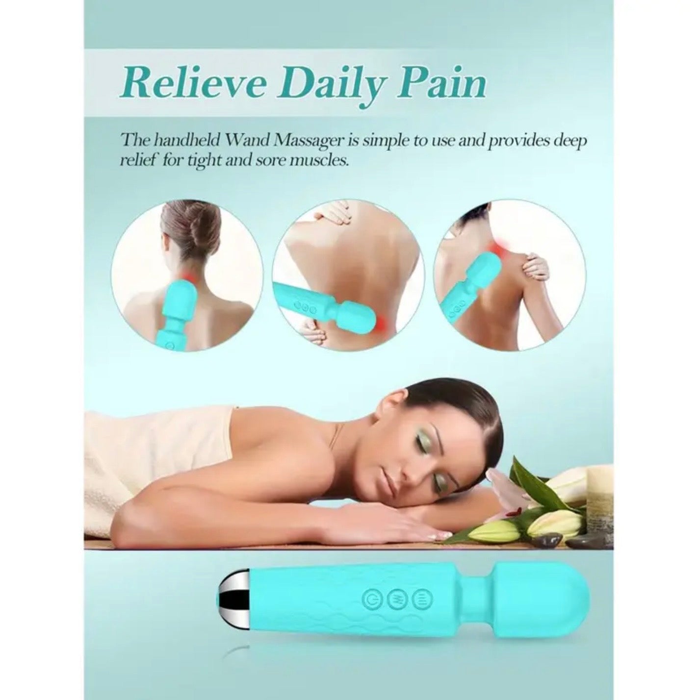 Mini Silicone Vibrator