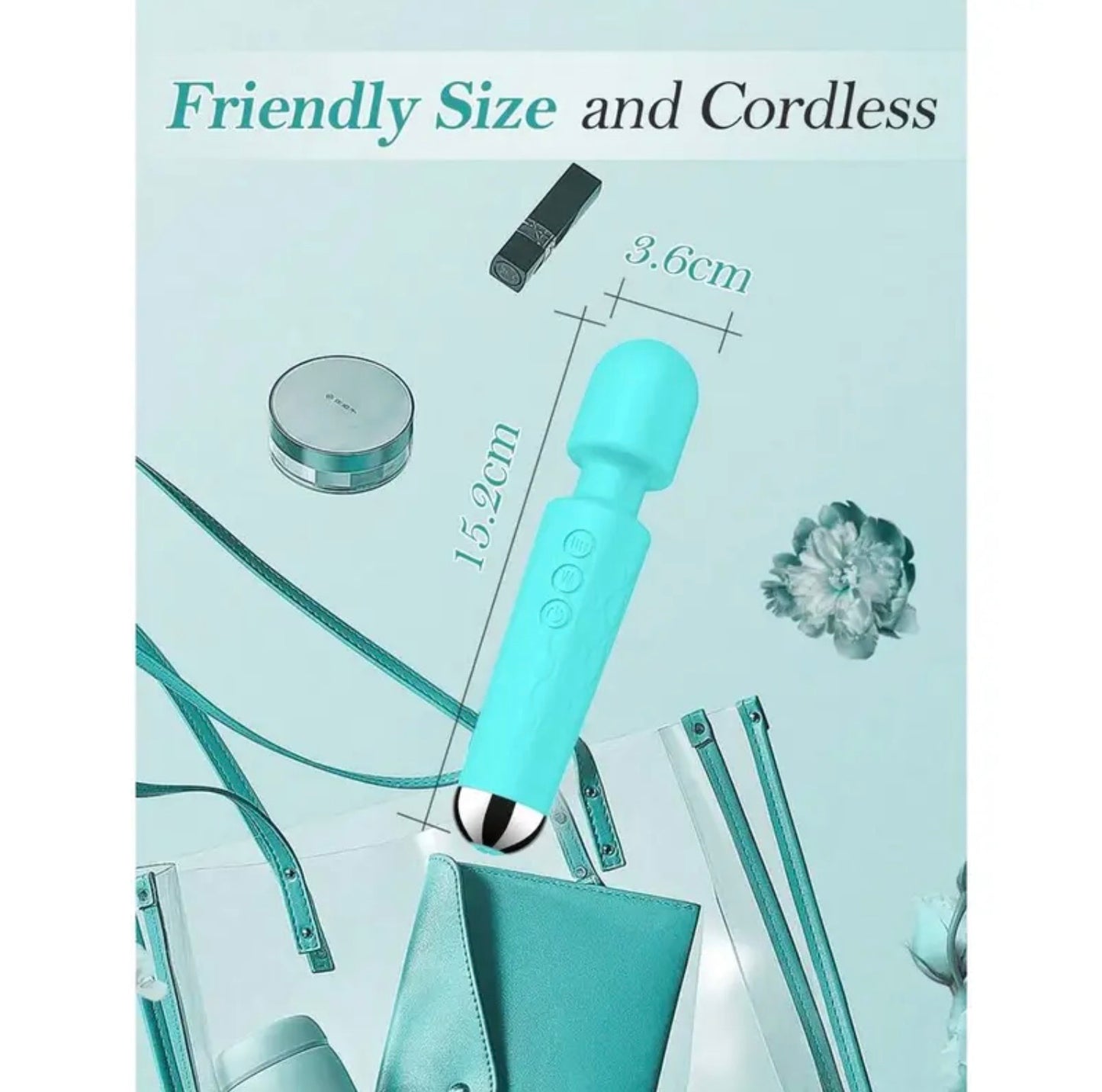 Mini Silicone Vibrator