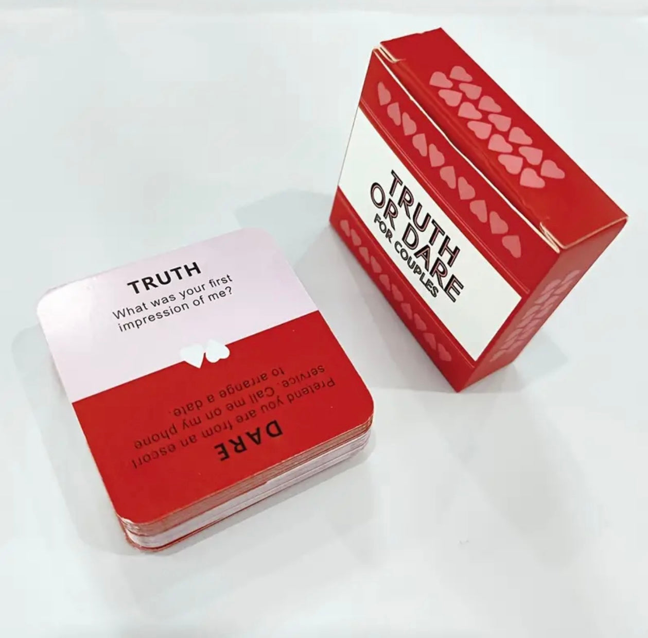 Truth Or Dare Game Cards For Couples