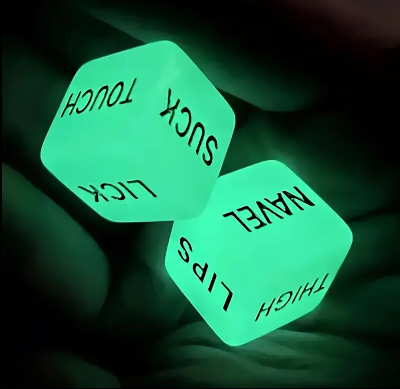 Glow In The Dark Sex Dice For Couples