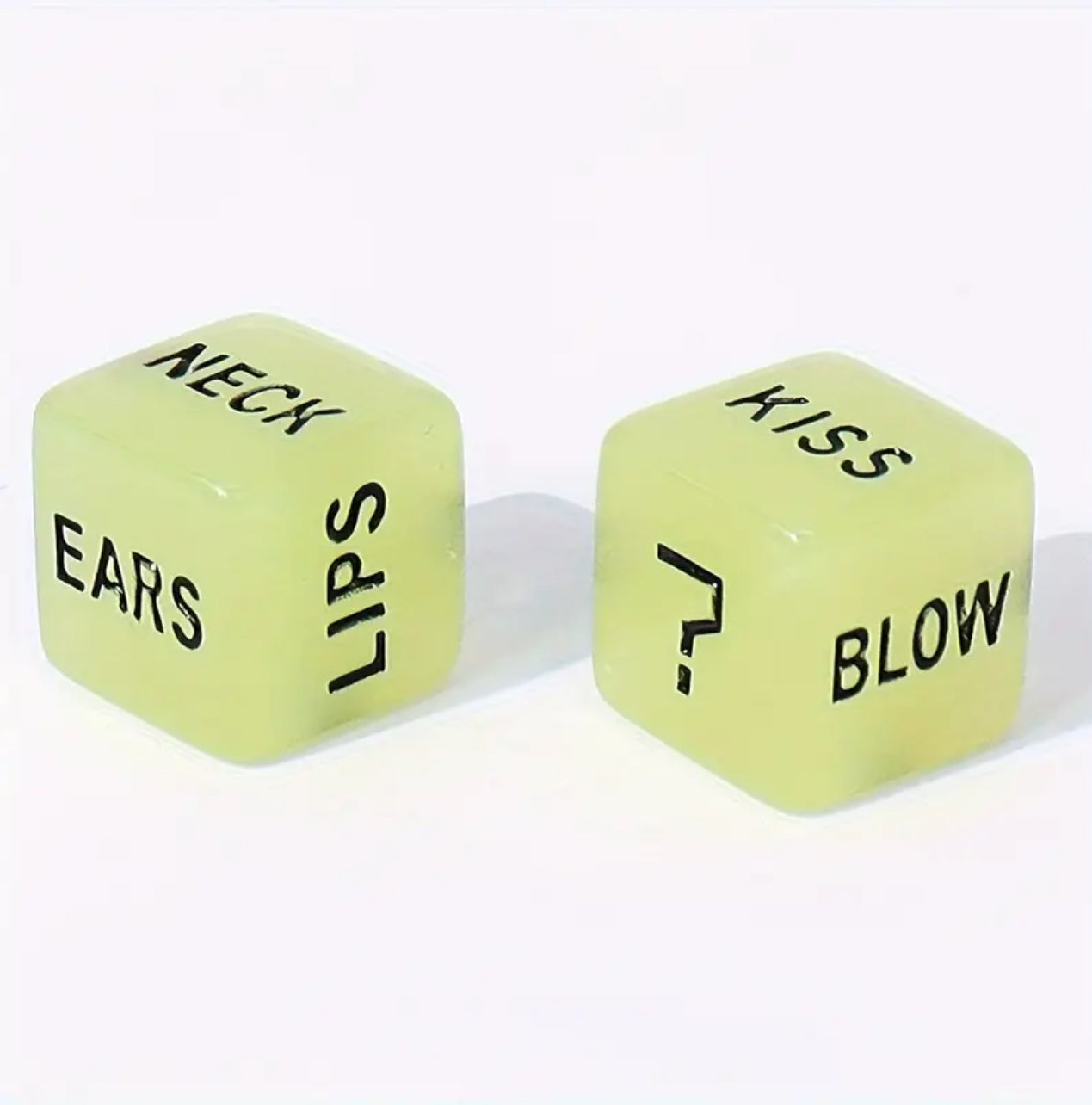 Glow In The Dark Sex Dice For Couples