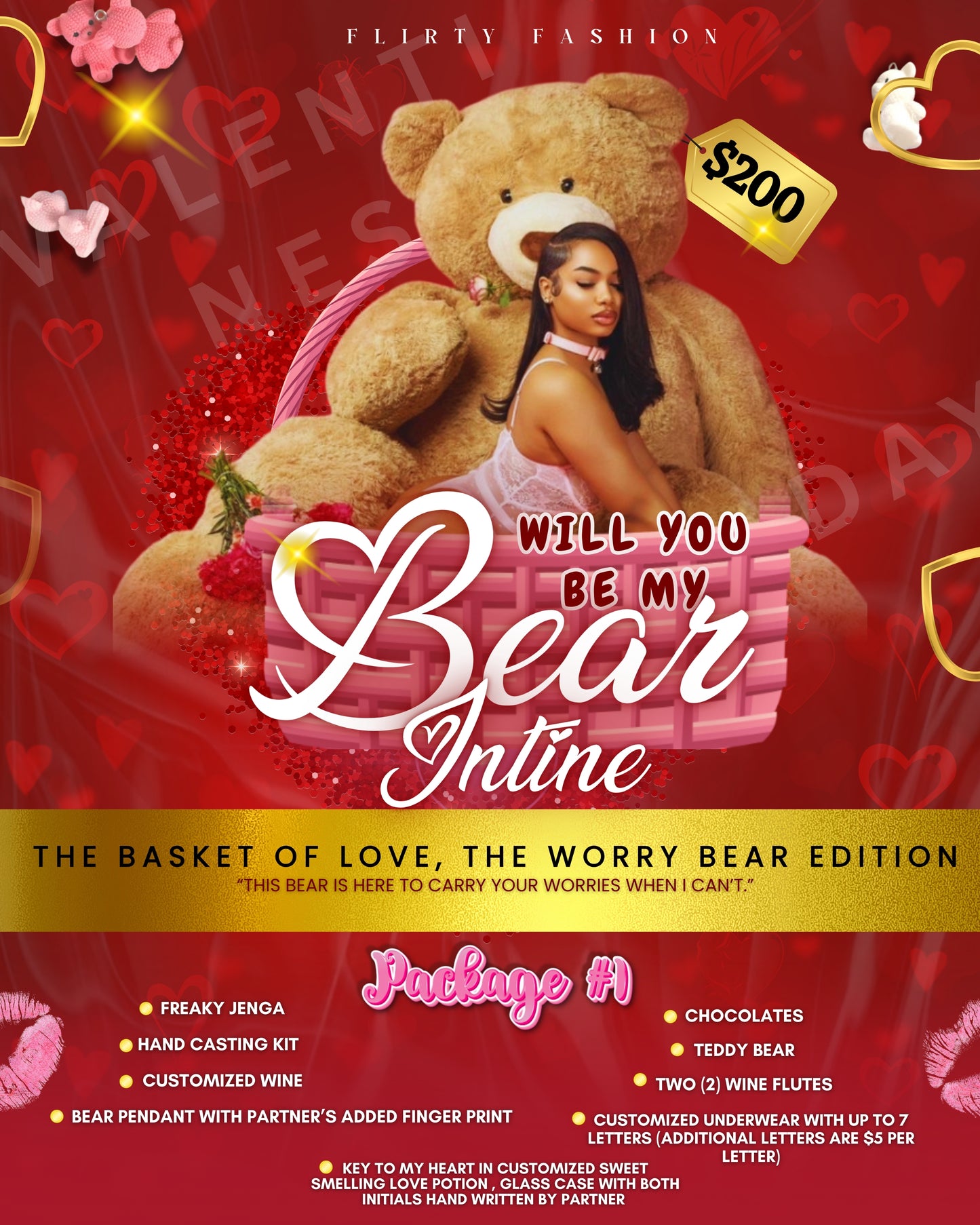 The Basket Of Love, Worry Bear Edition