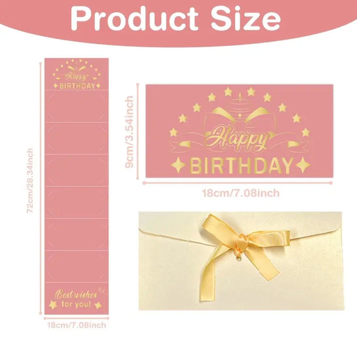 Pink Money Envelope