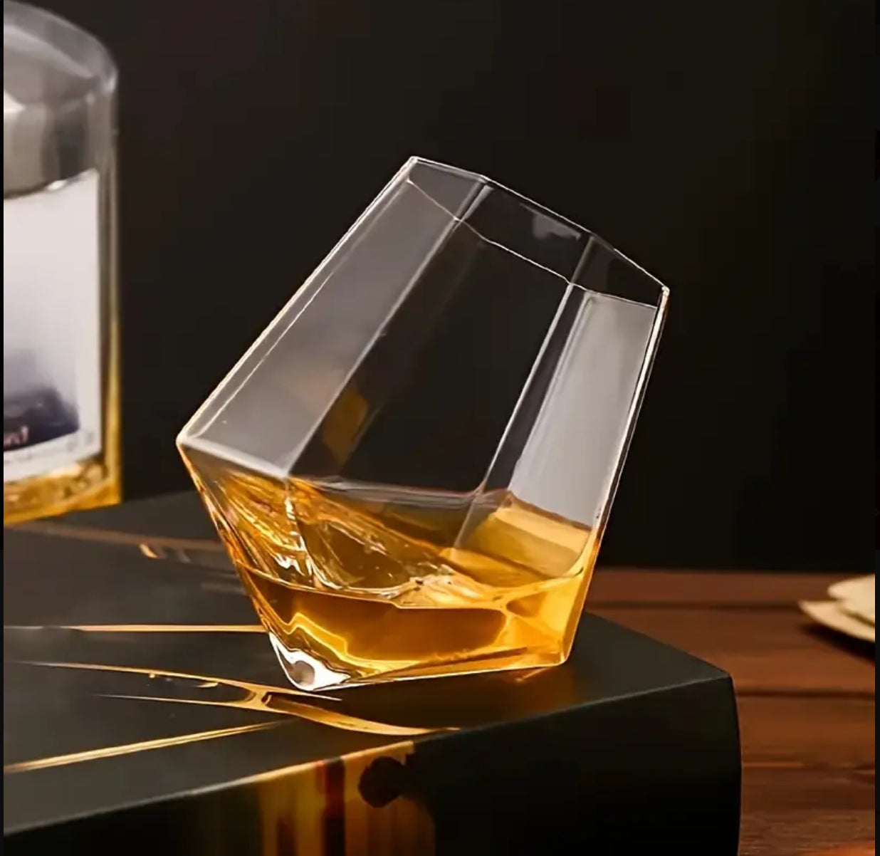 Diamond Shaped Alcohol Decanter